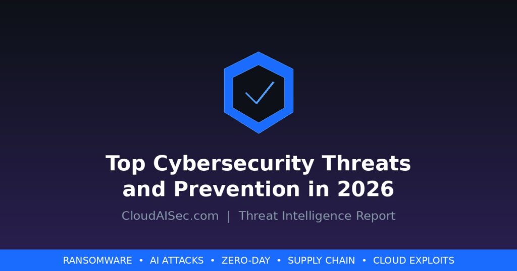 Top Cybersecurity Threats and Their Prevention in 2026